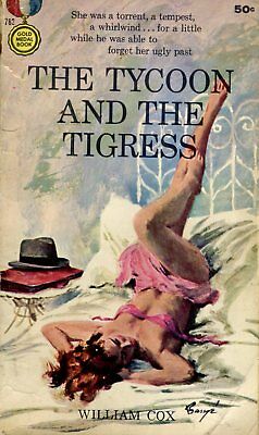 The Tycoon And The Tigress Novel by William Cox 1958 042514lm-epa