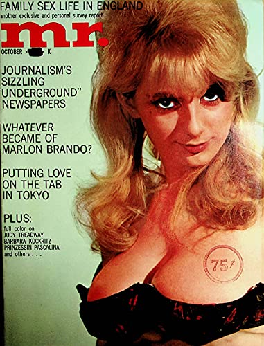 Mr. Men's Magazine Barbara Kockritz Centerfold / Marlon Brando October 1967