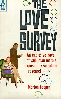 The Love Survey Adult Novel by Morton Cooper 1961 022518lm-ep