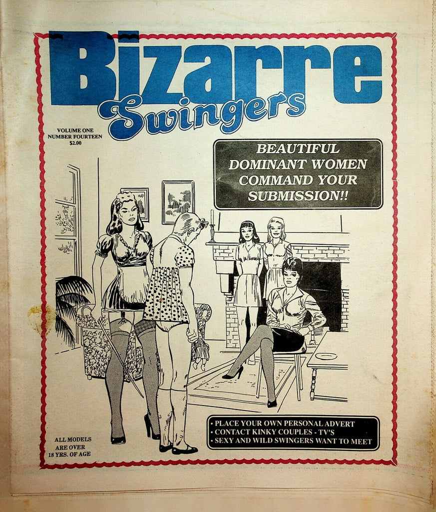 Bizarre Swingers Newspaper Beautiful Dominant Women vol.1 #14 022520lm-ep