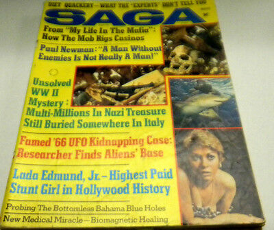 Saga Adult Magazine Paul Newman July 1973 gd 120613lm-ep