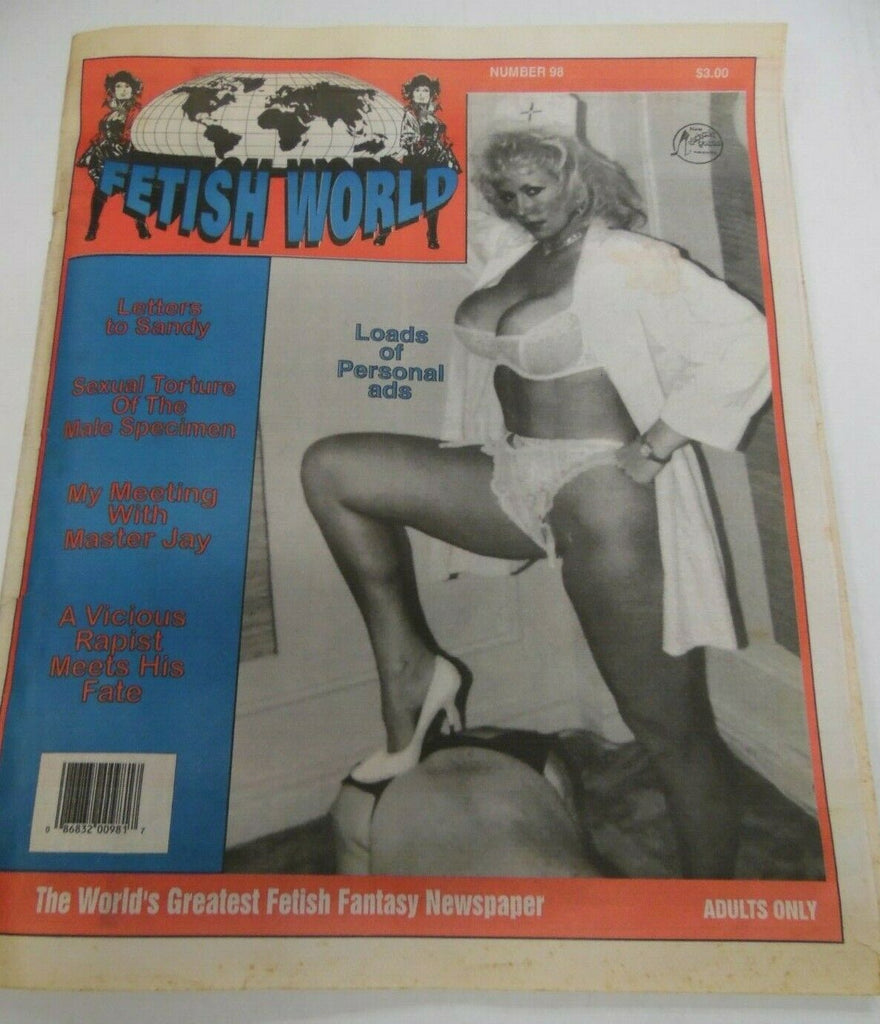Fetish World Newspaper Master Jay #98 1998 121419lm-ep