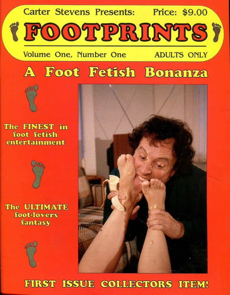Footprints Fetish Magazine vol.1 #1 1994 Collectors Item 092219lm-ep