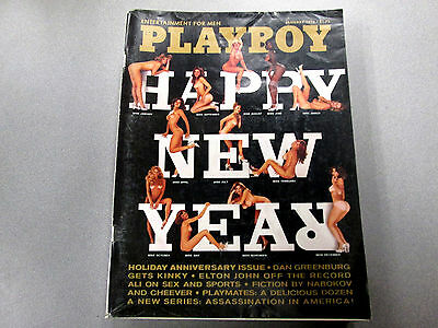 Playboy Adult Magazine Elton John New Year Special January 1976 120814lm-ep
