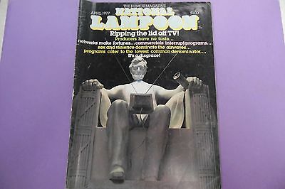 National Lampoon Magazine Ripping The Lid Off TV! April 1977 080216lm-ep3