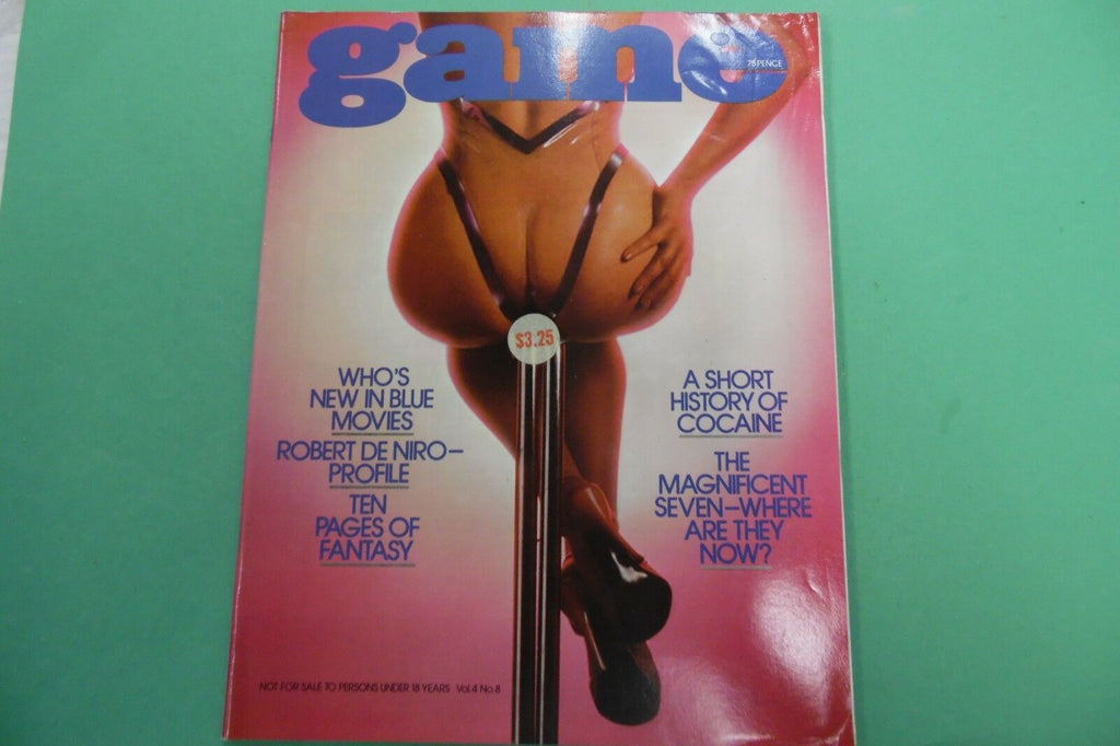 Game Busty Magazine Robert De Niro Profile vol.4 #8 101816lm-ep2
