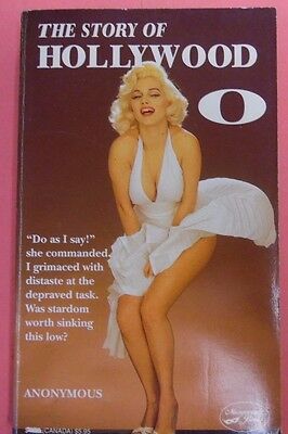 The Story Of Hollywood O Novel by Anonymous 1990 Masquerade Books 102213lm-epa
