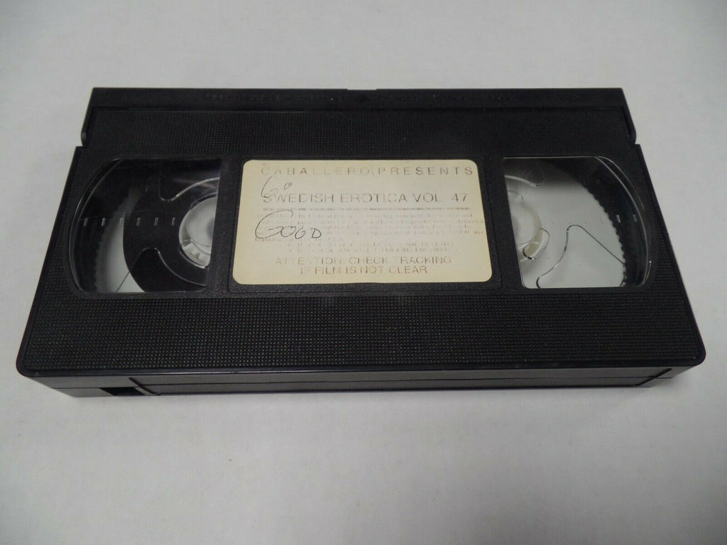 Swedish Erotica Vol 47 Caballero Adult VHS 052719AMP3