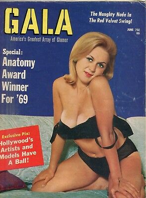 Gala Busty Magazine Covergirl Heidi Schreiber June 1969 102718lm-ep