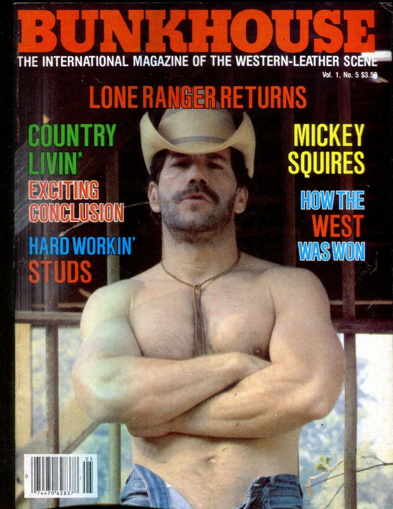 Bunkhouse Gay Magazine Lone Ranger Returns vol.1 #5 1981 100126AMP-