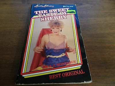 The Sweet Taste of Sherry J.J. Montague 1990 160pgs Adult Erotica 122115amp