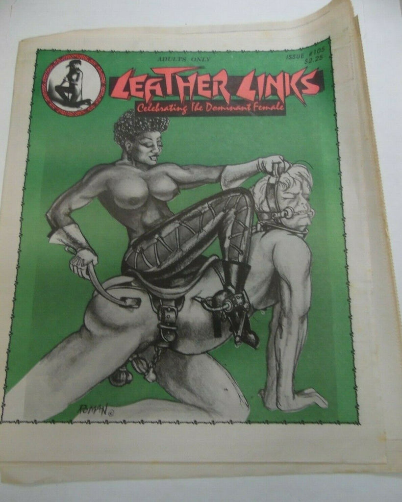 Leather Links Newspaper Mistress Andrea #105 1992 120619lm-ep2