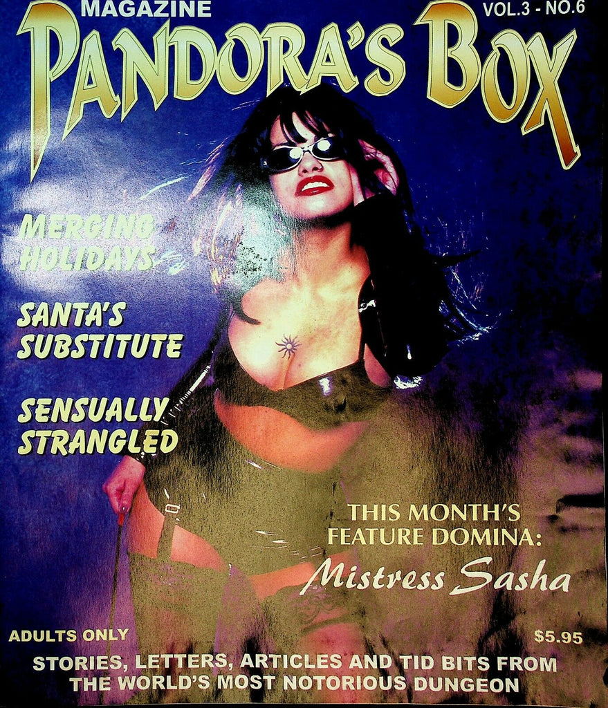 Pandora's Box Fetish Newspaper Mistress Sasha vol.3 #6 1996 021820lm-ep