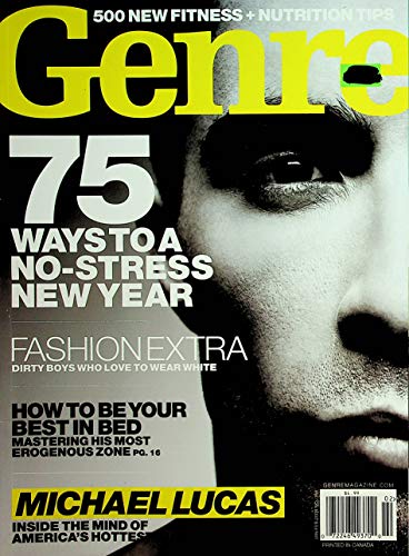 Genre Gay Magazine No Stress New Year / Michael Lucas Hottest Gigolo January 2008