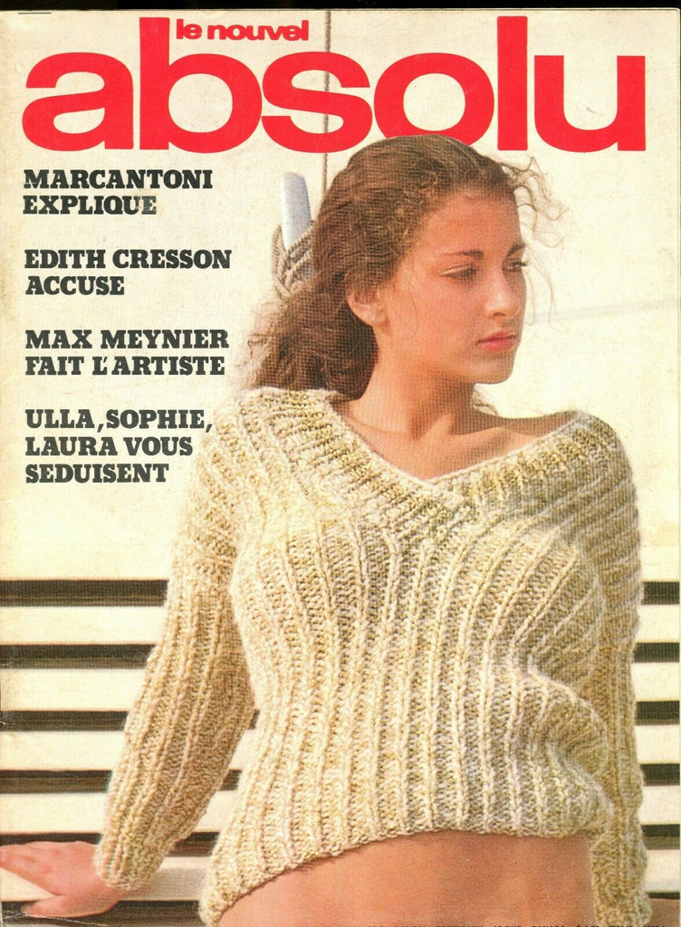 Le Nouvel Absolu French Magazine Laura Vous #11 1976 052319lm-ep