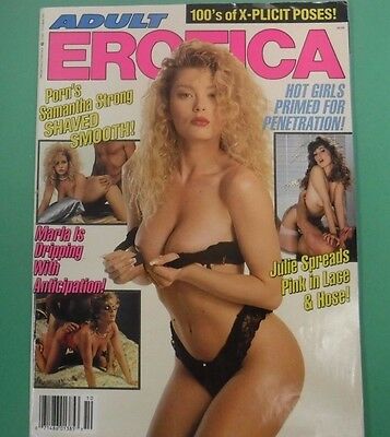 Adult Erotica Magazine Samantha Strong October 1991 032313lm-epa