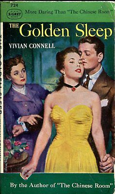 The Golden Sleep Adult Novel by Vivian Connell 1950 Signet 032818lm-ep
