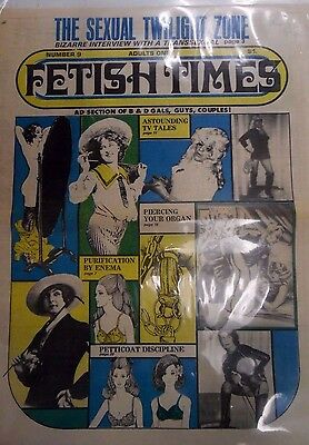 Fetish Times Adult Newspaper The Sexual Twilight Zone #9 1973 030417mag lm-ep