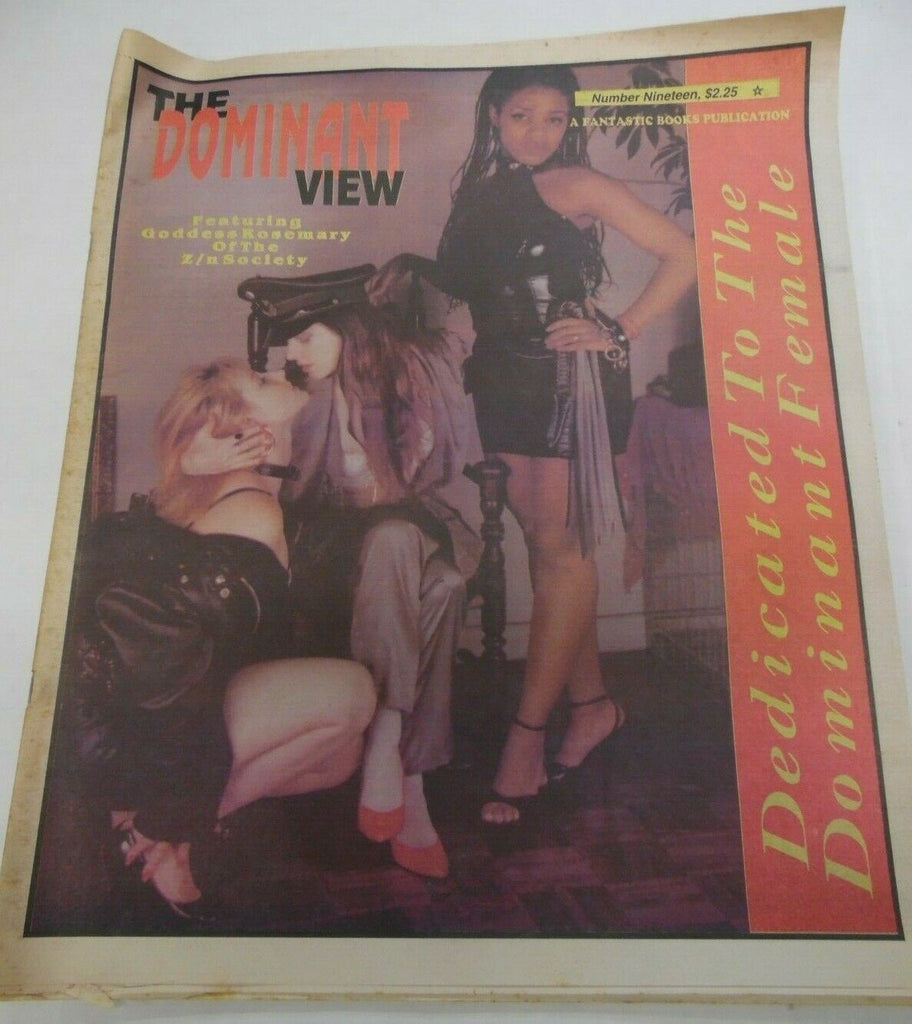 The Dominant View Newspaper Goddess Rosemary #19 1992 121219lm-ep
