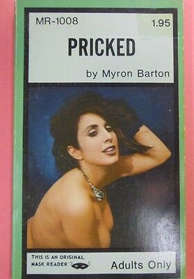 Pricked Adult Novel by Myron Barton 1971 102213lm-epa