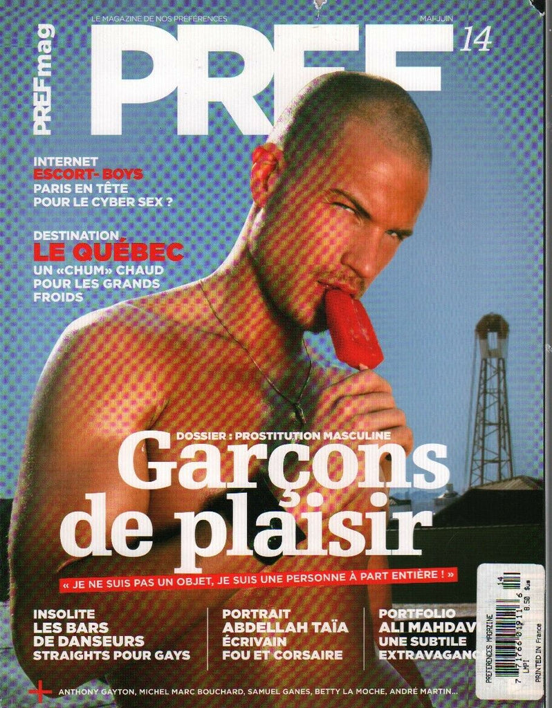 Pref Mag Rare French Gay May-June 2006 #14 Anthony Gayton Samuel Ganes 030620AME