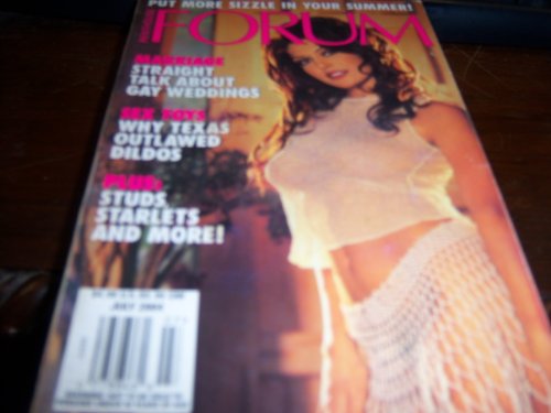 Penthouse Forum Adult Magazine Digest Size July 20004 Straight Talk about Gay Weddings