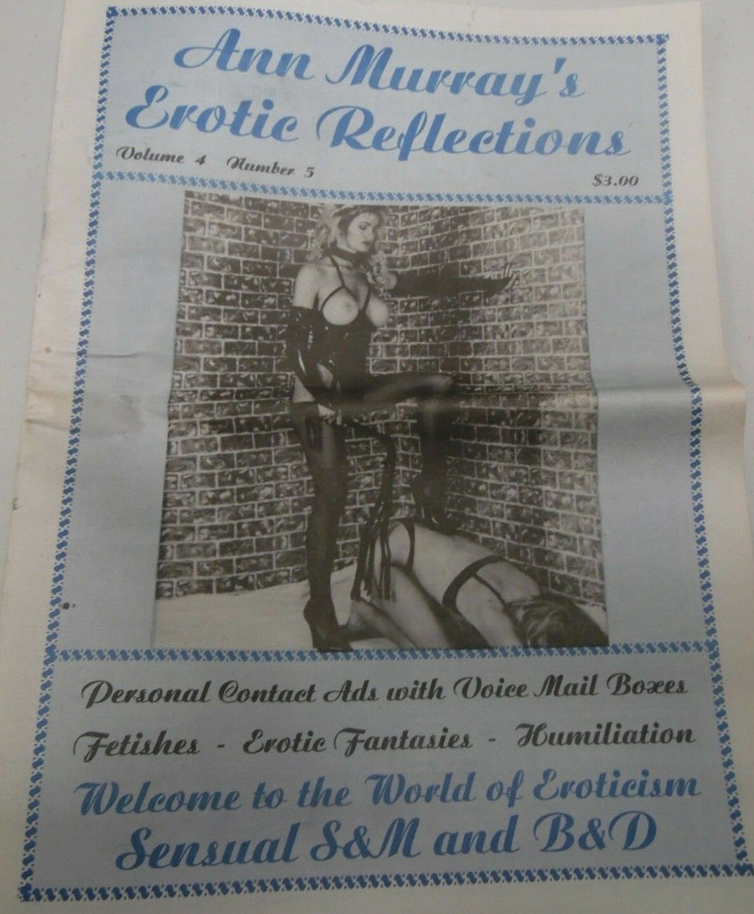 Erotic Reflections Fetish Contacts Newspaper vol.4 #5 1993 013119lm-ep