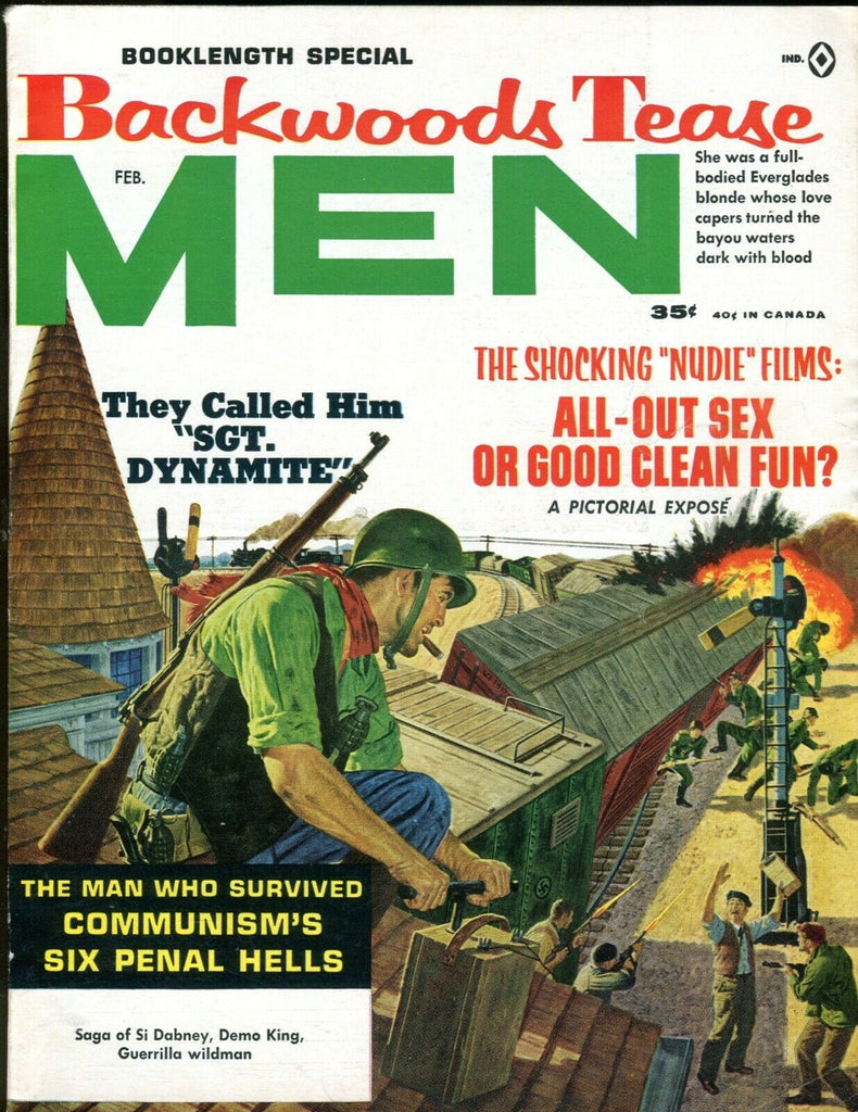 Men Magazine The Shocking "Nudie" Films February 1964 081019lm-ep