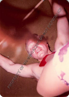 Adult 1970s Photo 3.5x5 Foot Fetish Man Stepped on High Heels Dominatrix 188HS