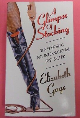 A Glimpse Of Stocking Adult Novel by Elizabeth Gage 1994 102313lm-epa2