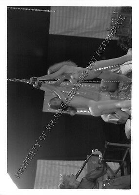 Adult Vintage B&W Photo 5x7 HOM Bondage Sexy Lesbians Bound & Dominated 207HZ
