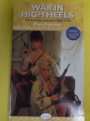 War In High Heels Adult Novel by Piers Falconer 1993 Nexus 071613lm-epa