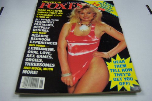 Velvet Foxes - Busty Adult Magazine - "Monique" - Vol. 1 No. 6 - 1983