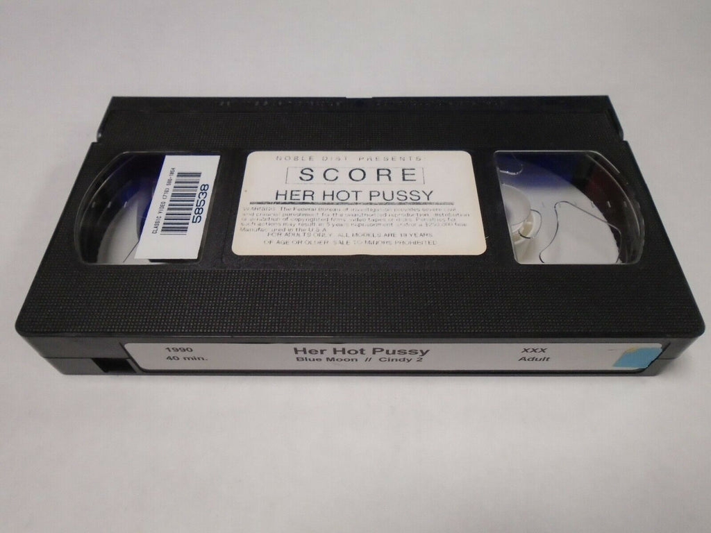 Her Hot Pussy Blue Moon Cindy 2 1990 40mins Adult VHS 020719AMP