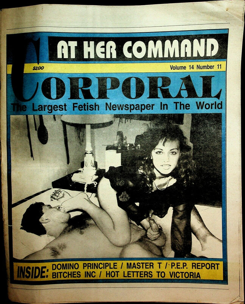 Corporal Fetish Newspaper At Her Command vol.14 #11 November 1991 022520lm-ep