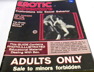 Erotic Adventure Busty Adult Magazine"Sexual Behavior" #10 1973 vg 072513lm-ep