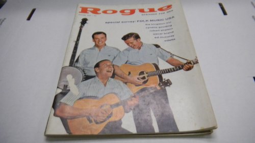 Rogue Classic Mens Magazine "Folk Music Usa" October 1960
