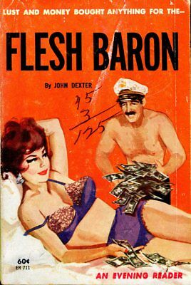 Flesh Baron Adult Novel by John Dexter 1964 022718lm-ep2
