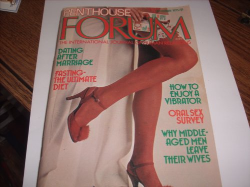Penthouse Forum Adult Magazine December 1975 How to Enjoy a Vibrator (Tv Guide Size)