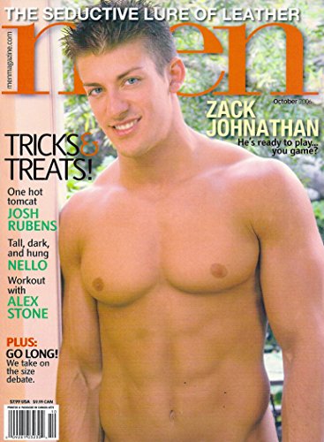 Zack Johnathan l Josh Rubens l Nello l Alex Stone l Muscle Hunks l Gay Porn Stars - October, 2006 Men Magazine