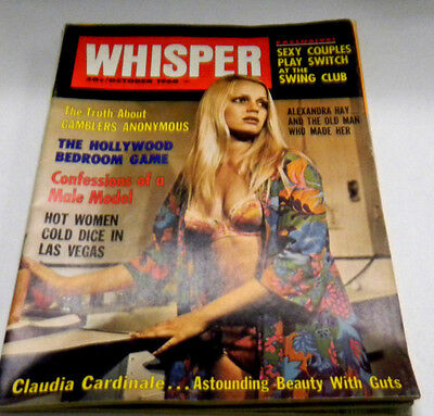 Whisper Adult Magazine Claudia Cardinale October 1968 112213lm-ep