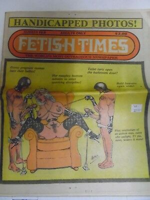 Fetish Times Newspaper Naughty Bottom #169 1988 052518lm-ep