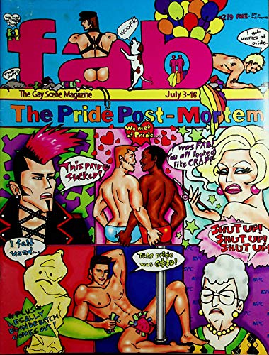 Fab The Gay Scene Magazine The Pride Post-Mortem #219 July 2003