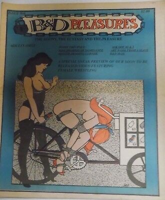 B & D Pleasures Newspaper Nine Degrees Of Dominance #66 1987 052418lm-ep2 - Used