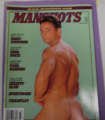Manshots Gay Magazine Corey Summers March 2001 100912lm-epa