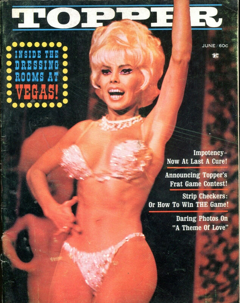 Topper Magazine Inside Dressing Rooms In Vegas! June 1965 071219lm-ep
