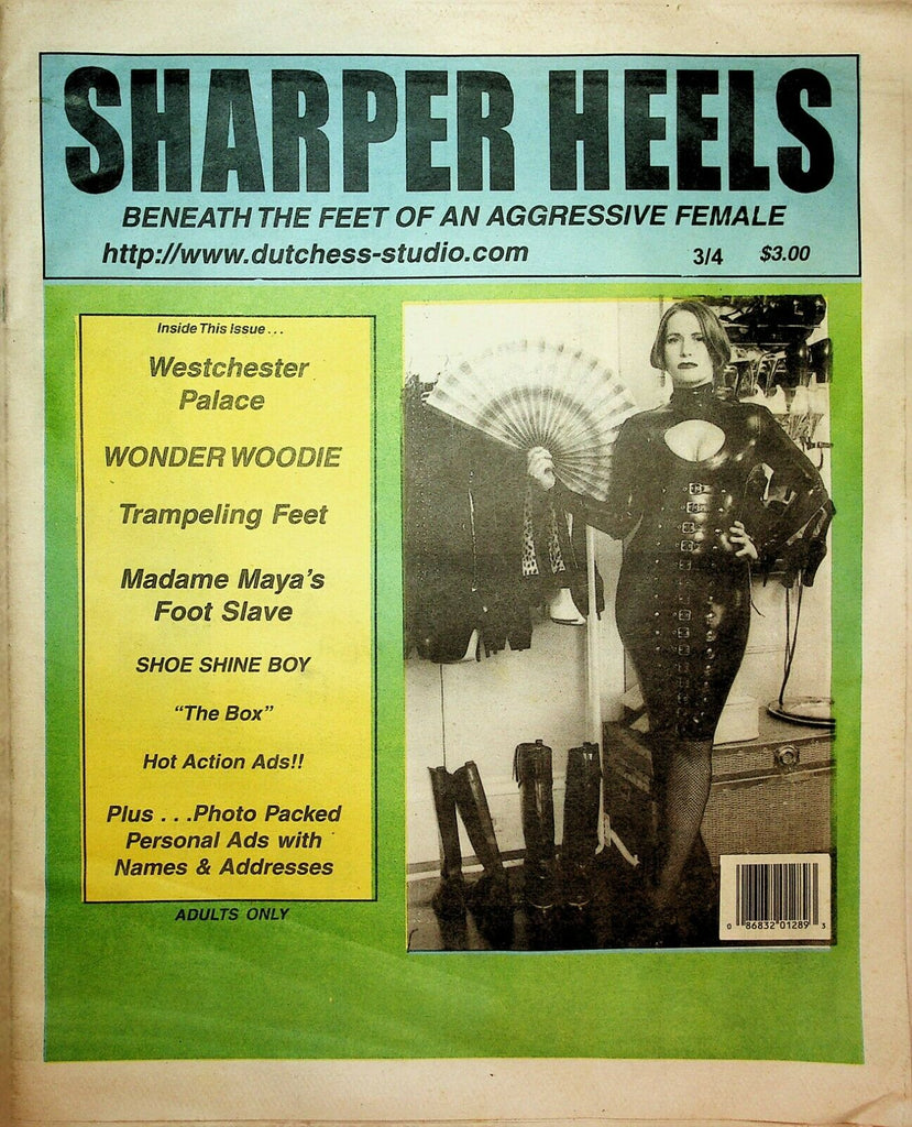 Sharper Heels Fetish Newspaper Under Her Feet vol.3 #4 1997 022820lm-ep