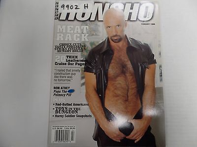 Honcho Gay Adult Magazine Meat Rack February 1999 ex 012816lm-ep3