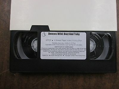 Deuces Wild Buzz and Toby Sneek Peek Videos Prod XXX Adult VHS 052715amp2