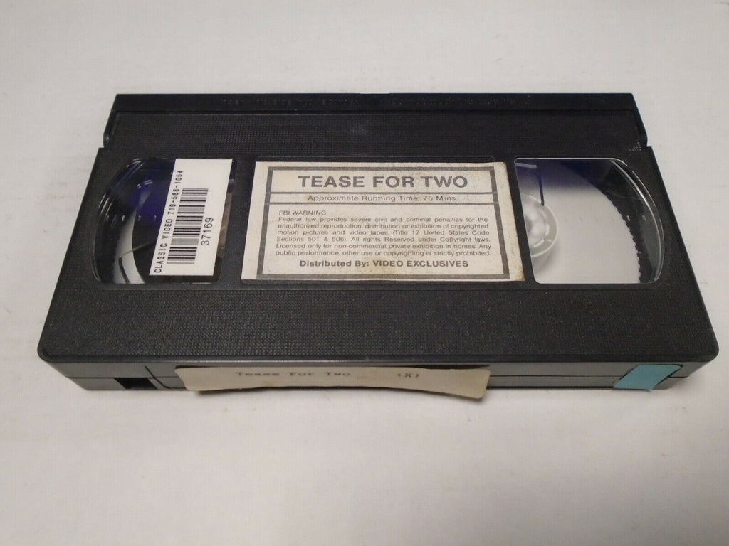 Tease for Two 75mins Video Exclusives Adult VHS 040419AMP3